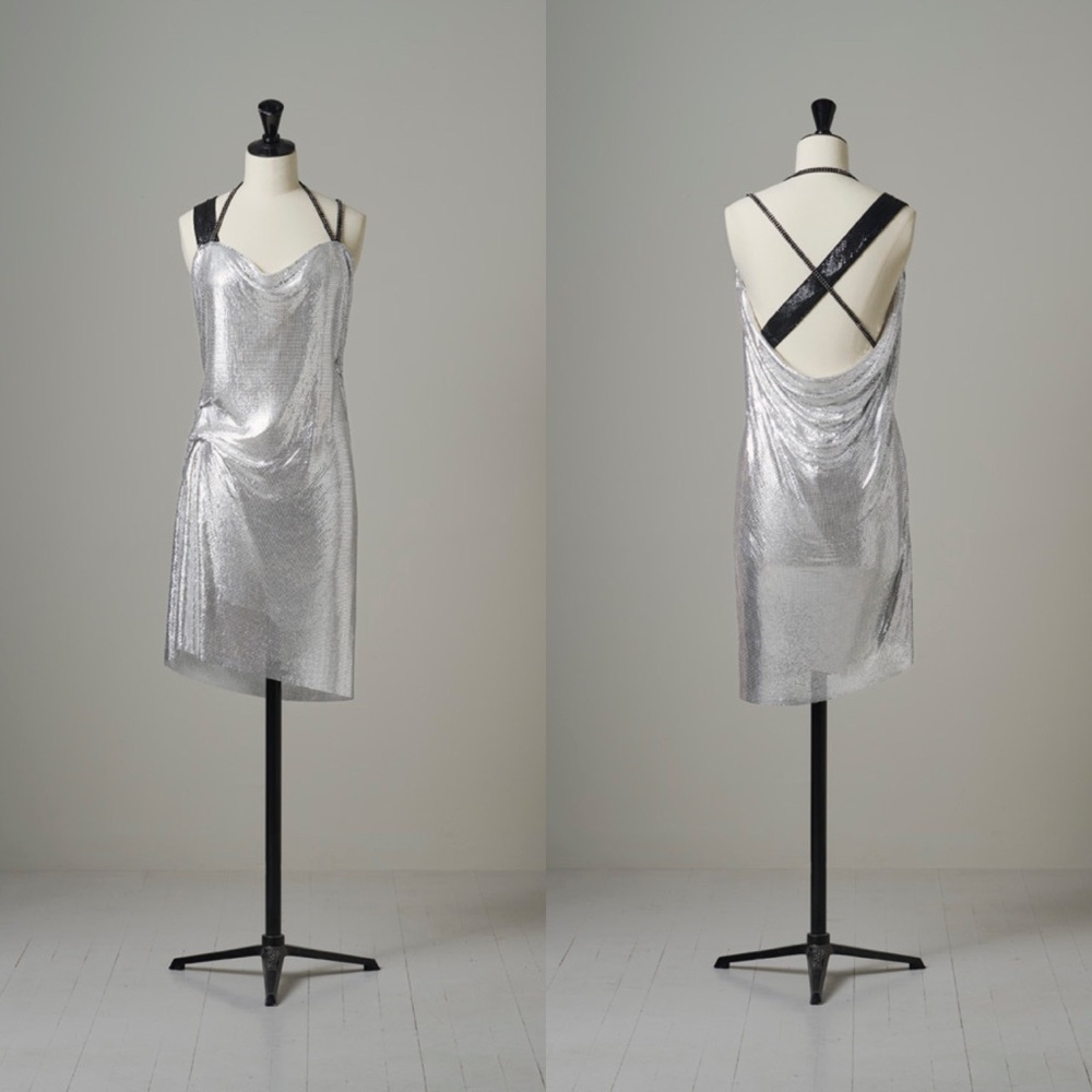 H&M Limited Edition MET Gala Collection Metal Mesh Dress